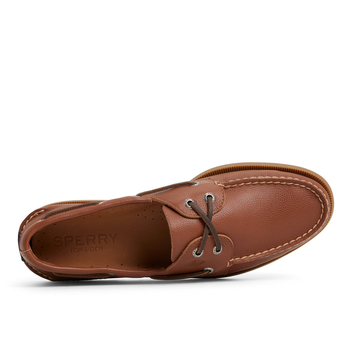 Authentic Original™ 2-Eye Lace Boat Shoe Tan | Sperry
