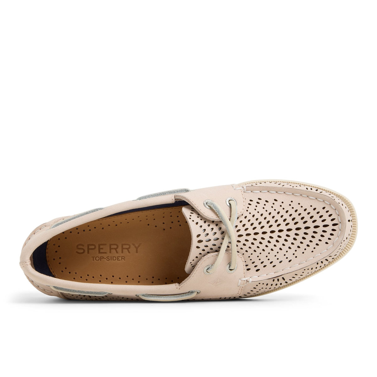 Authentic Original™ 2-Eye Perforated Boat Shoe Light Pink | Sperry