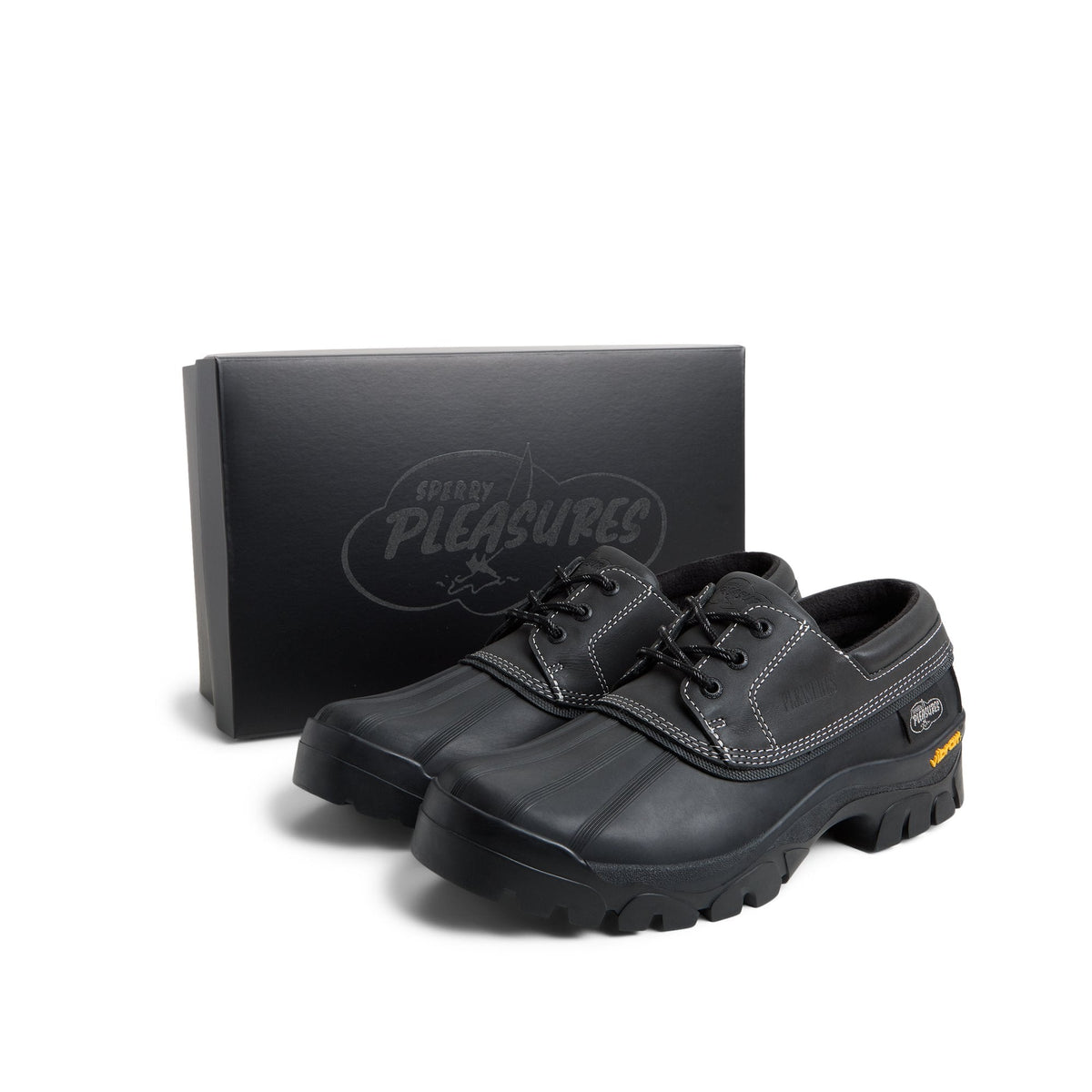 Sperry x Pleasures 3-Eye Vibram Reflective Cold-Bay Boots | Sperry