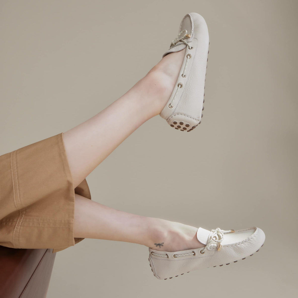 Gold Cup™ Driver Loafer - Cream | Sperry