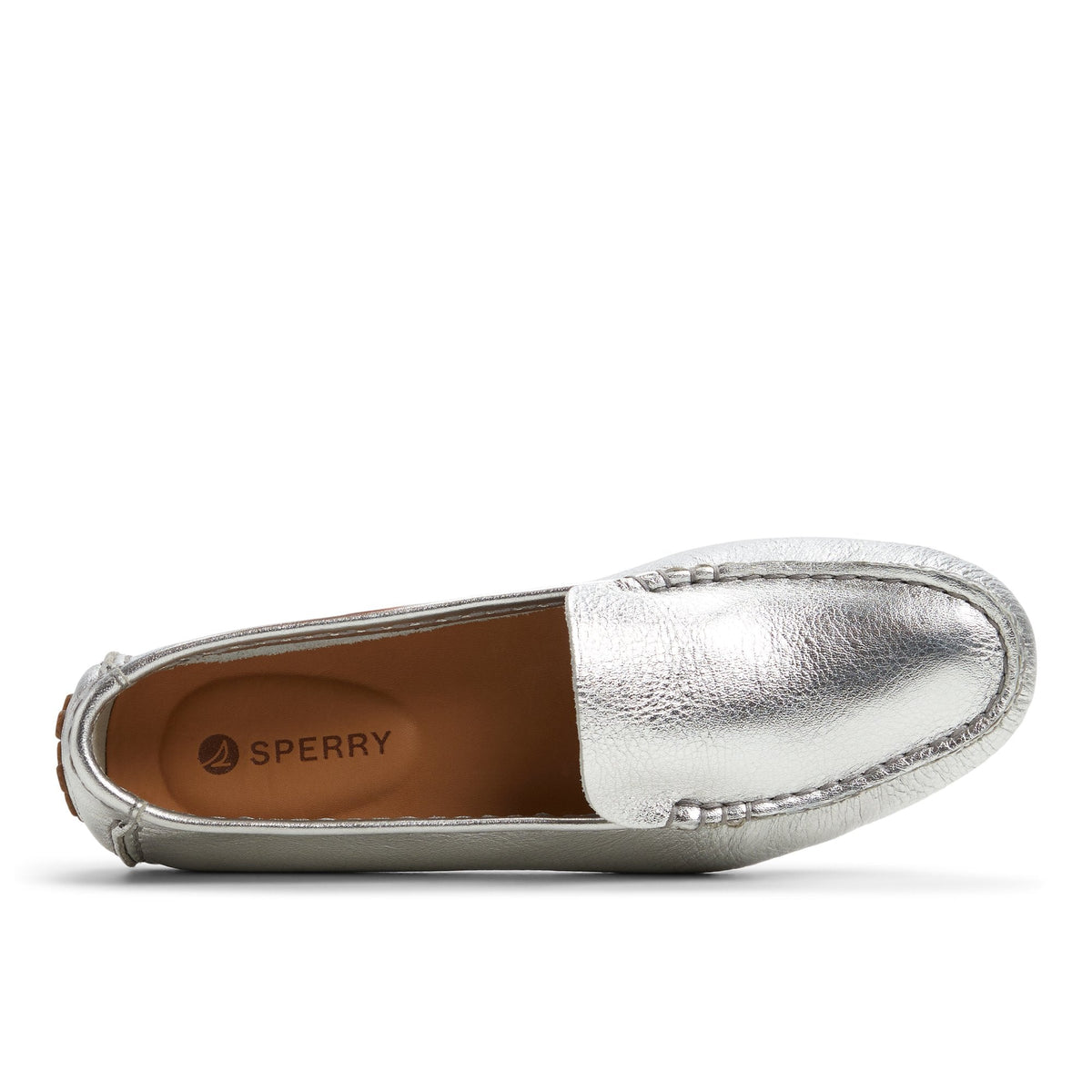 Port Driving Moccasin Silver | Sperry