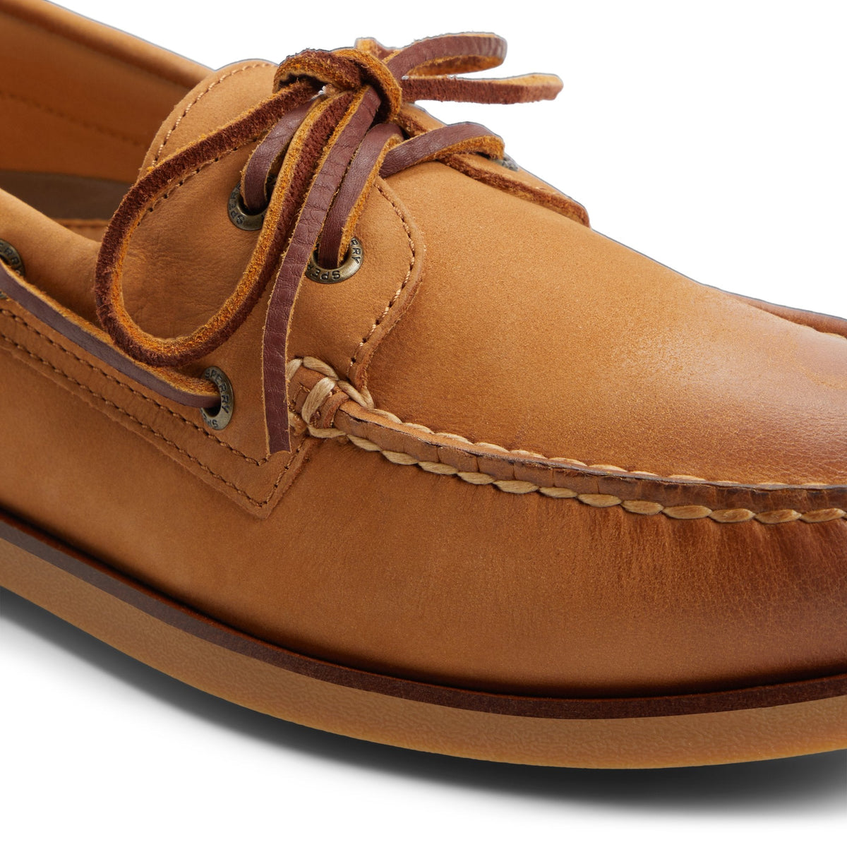 Gold Cup™ Authentic Original™ 2-Eye Boat Shoe - Beige | Sperry
