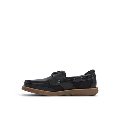 Surveyor 2 Eye Boat Shoes Black | Sperry