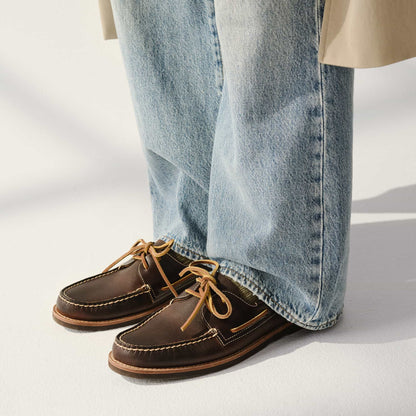Authentic Original™ 2 Eye Ripple Boat Shoe Amaretto | Sperry