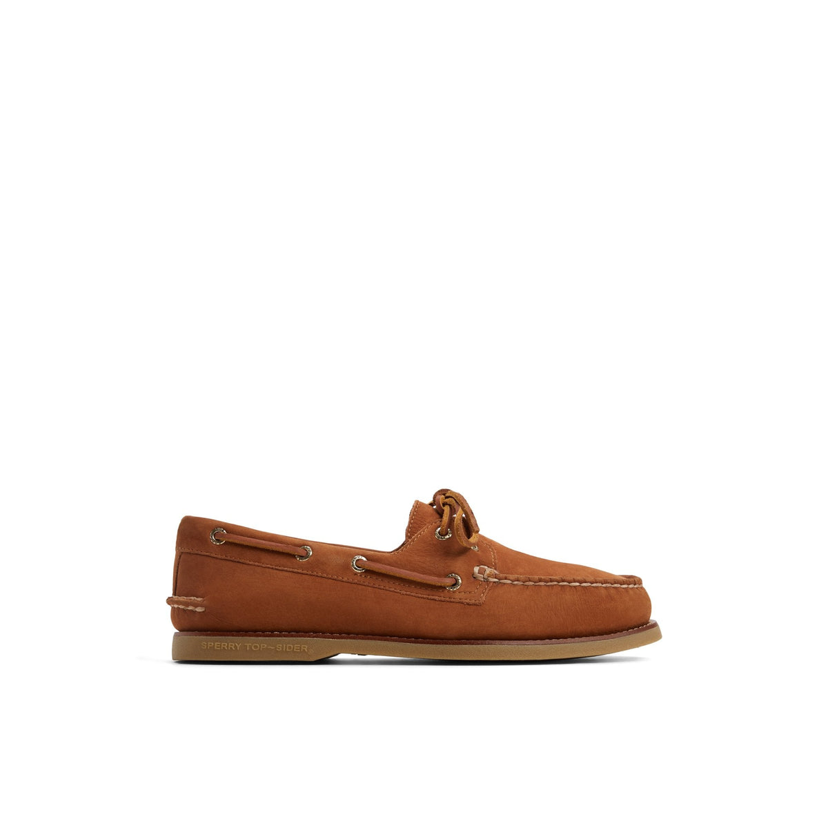Gold Authentic Original™ 2-Eye Lite Boat Shoe Light Brown Men's Leather | Sperry