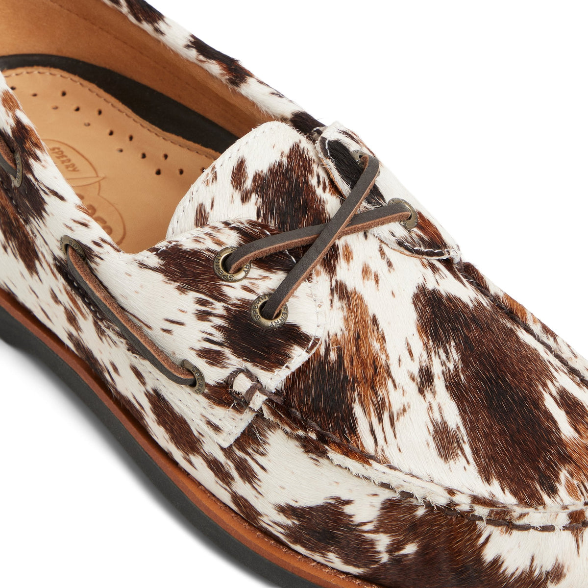 Authentic Original™ Cloud Boat Shoe White Print | Sperry