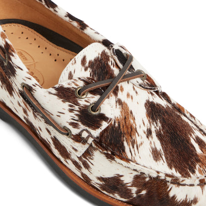 Authentic Original™ Cloud Boat Shoe White Print | Sperry