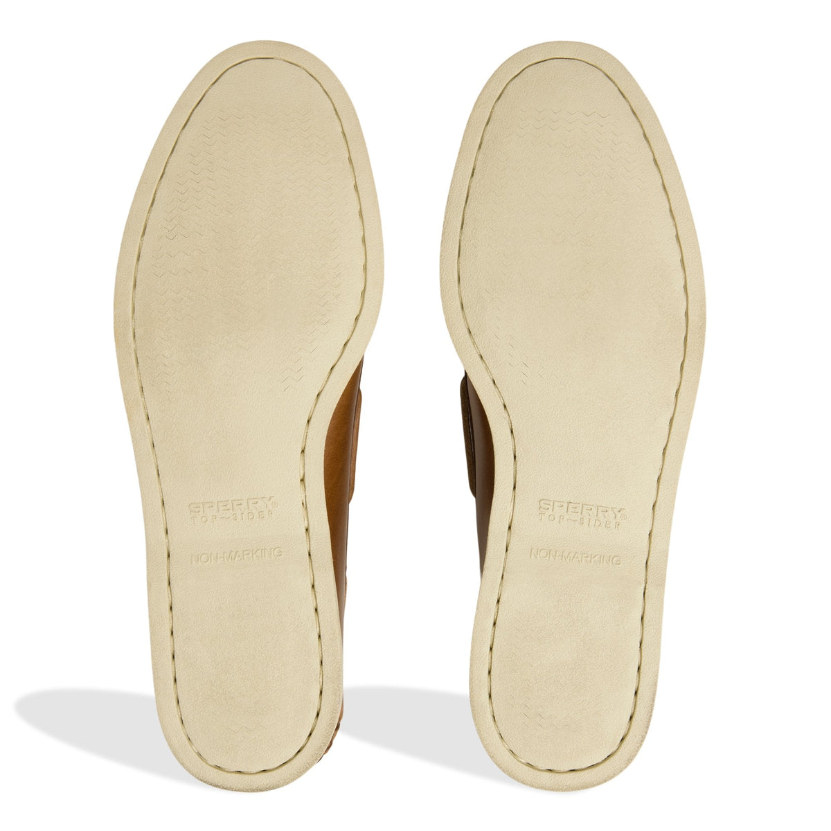 Gold Authentic Original™ 2-Eye Lite Boat Shoe Tan Combo Men's Leather | Sperry