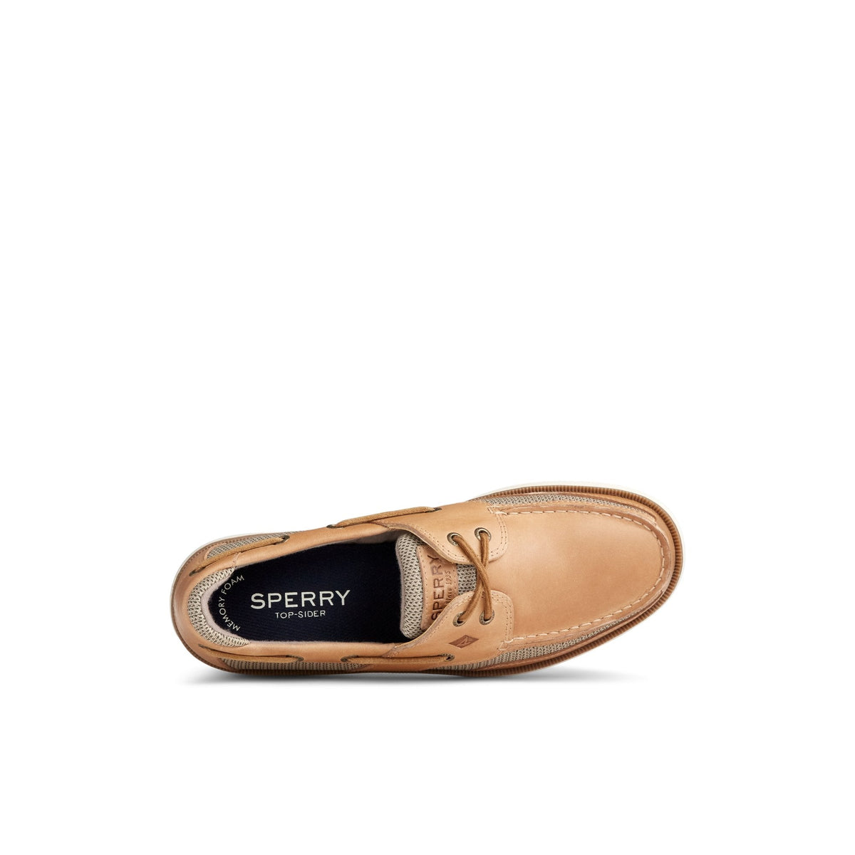 Surveyor 2-Eye Boat Shoe White Men's | Sperry