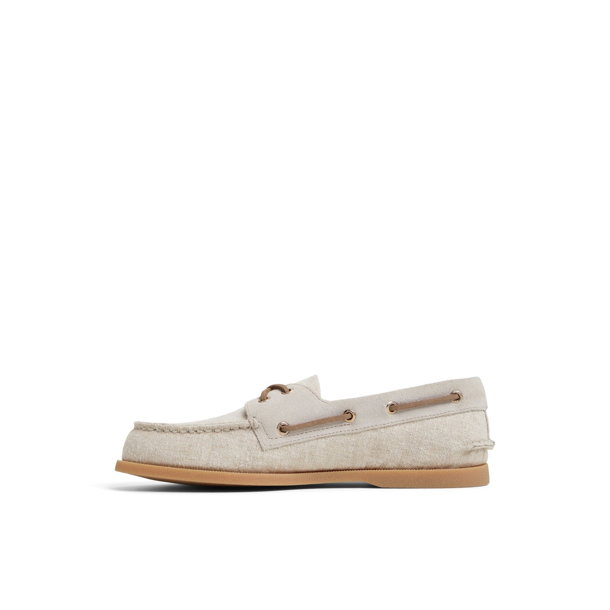 Authentic Original™ 2-Eye Boat Shoe Light Beige | Sperry