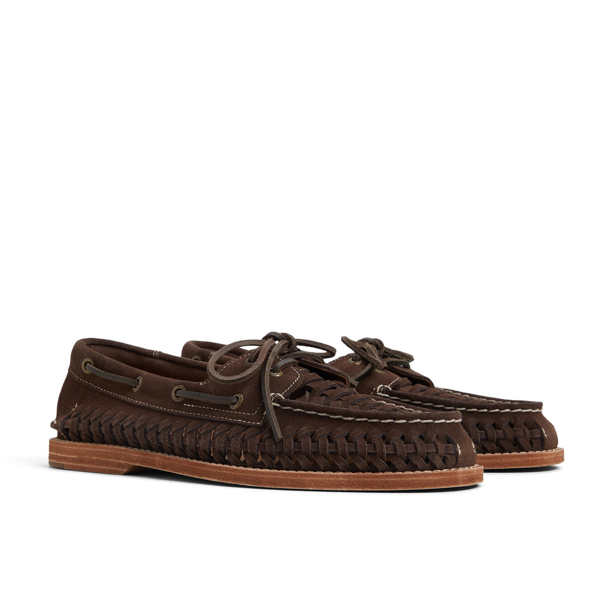 Gcao2eywoven Other Brown Men's Leather | Sperry