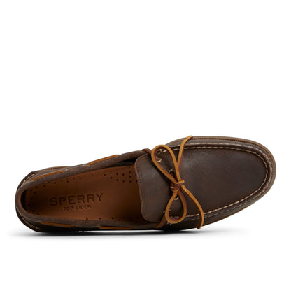 Authentic Original™ 1-Eye Boat Shoe Dark Brown | Sperry
