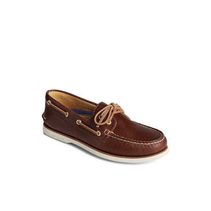GoldAuthentic Original™ 2-Eye Lite Boat Shoeor Medium Beige Men's Men | Sperry