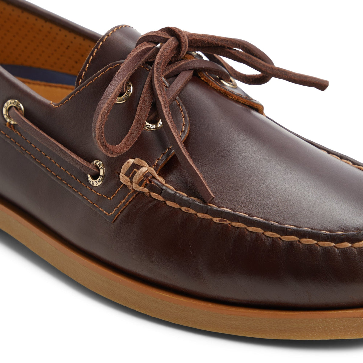 Gold Cup™ Authentic Original™ 2-Eye Boat Shoe Brown - 2 | Sperry
