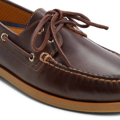 Gold Cup™ Authentic Original™ 2-Eye Boat Shoe Brown - 2 | Sperry