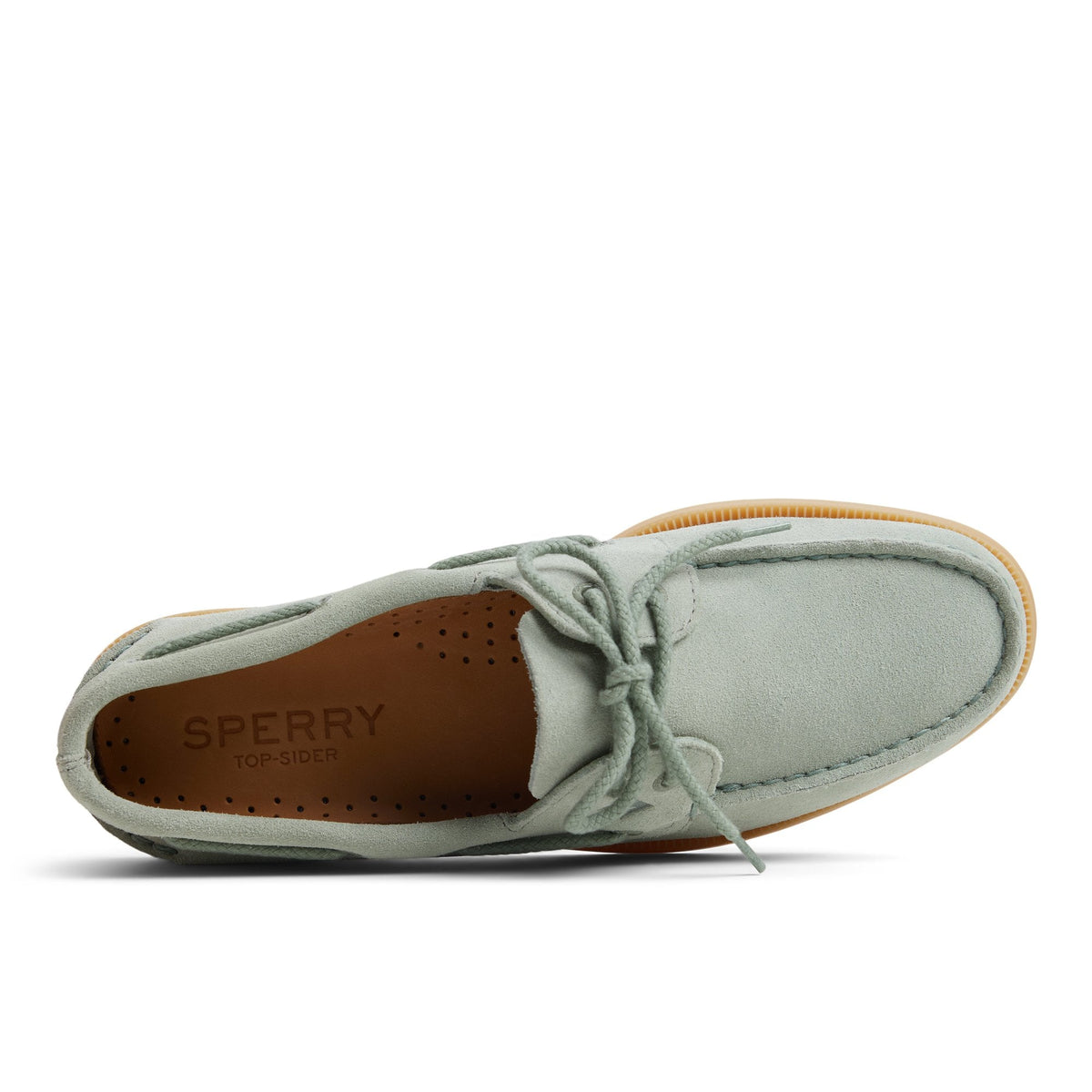 Authentic Original™ 2-Eye Boat Shoe Light Green | Sperry