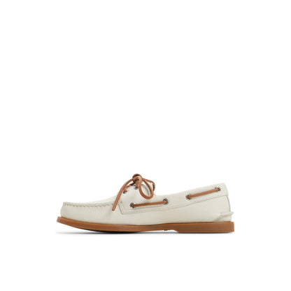 Authentic Original™ 2-Eye Boat Shoe Open White | Sperry