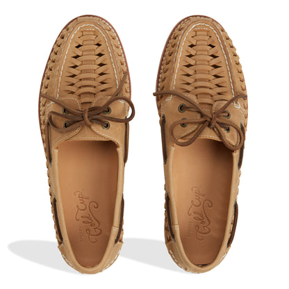 Gcao2eywoven Tan Men's Leather | Sperry