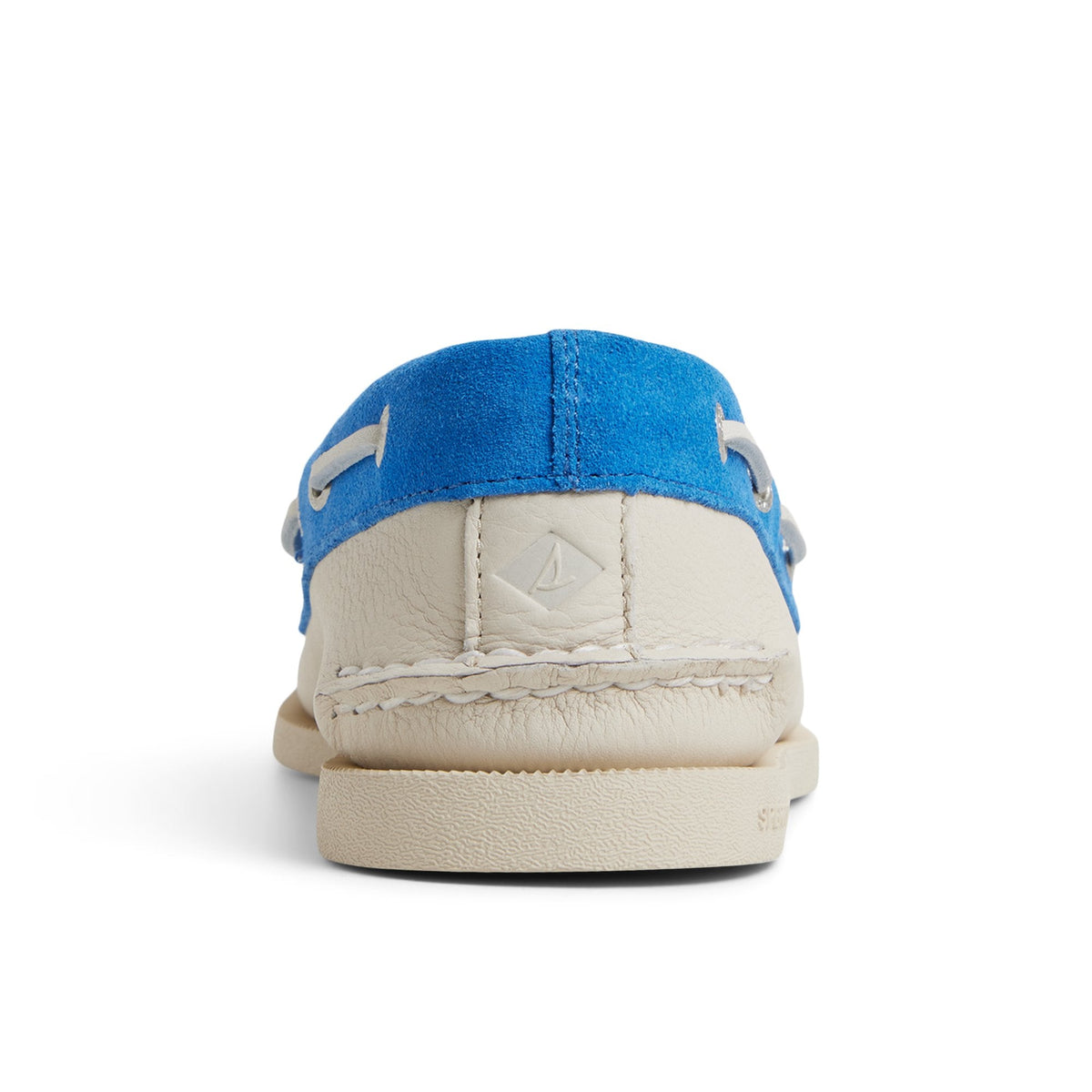 Authentic Original™ 2-Eye Boat Shoe White Blue | Sperry