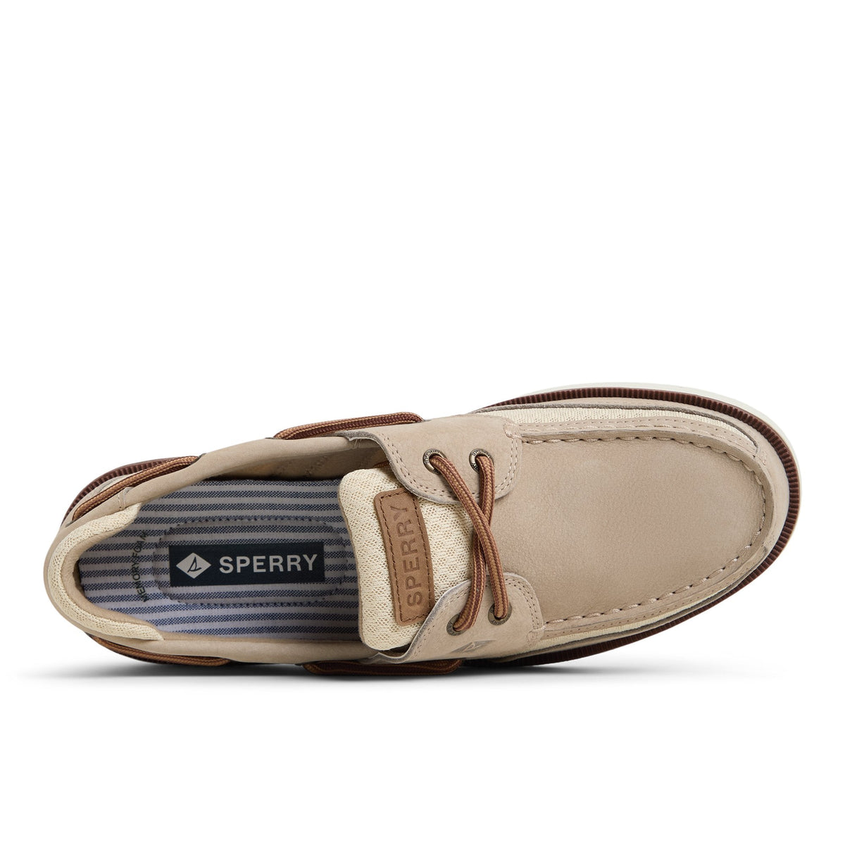 Surveyor2eye Tan Leather Nubuck Men's Leather | Sperry