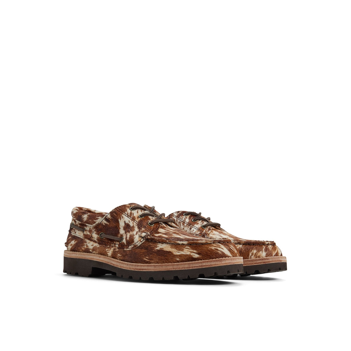 Cow Print 3 Eye Boat Shoe | Sperry