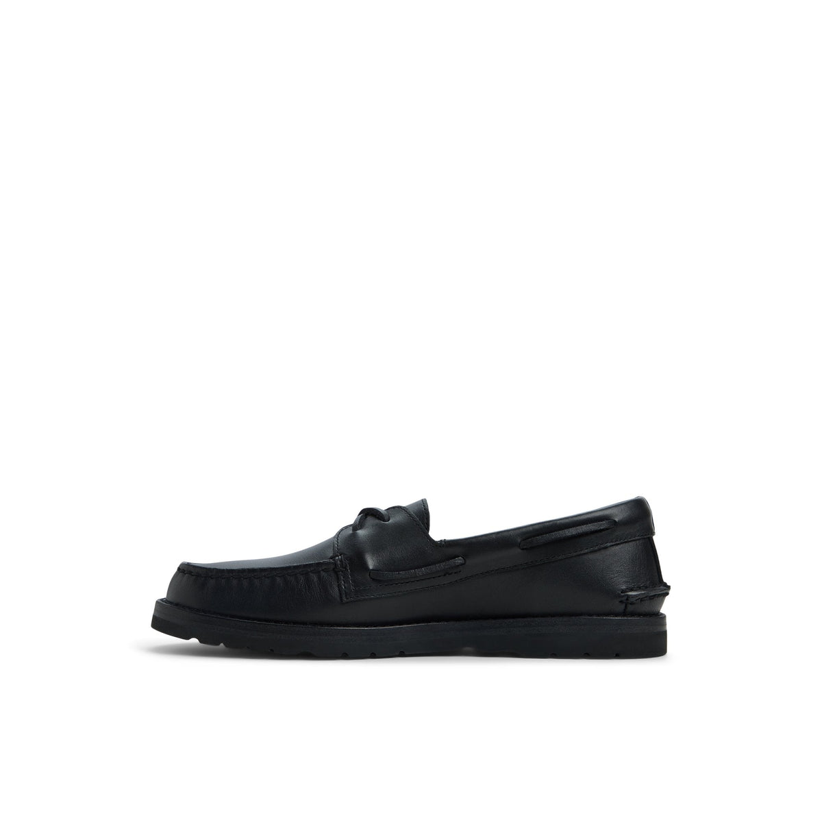 Sperry x Todd Snyder Vachetta Leather Boat Shoe Black | Sperry