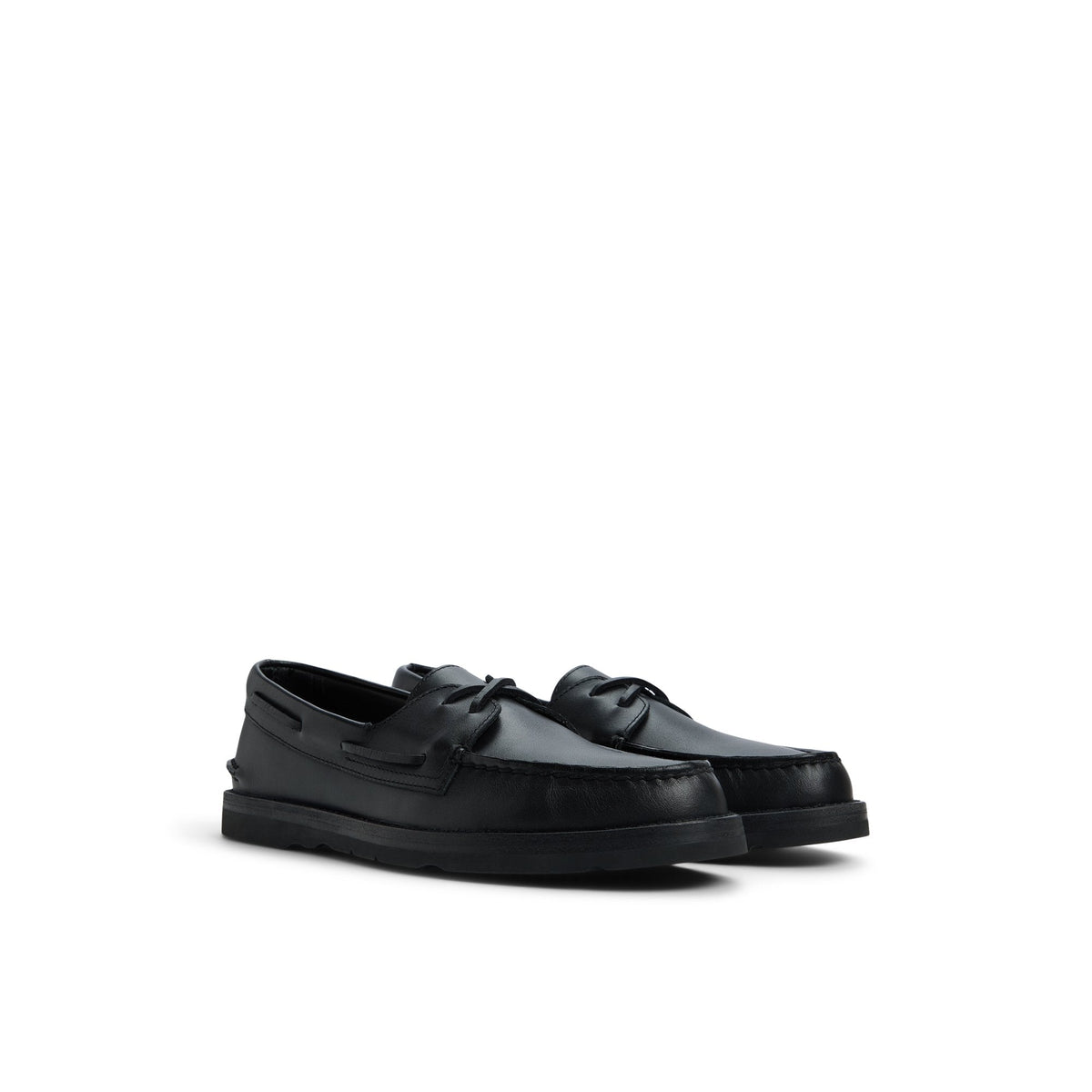 Sperry x Todd Snyder Vachetta Leather Boat Shoe Black | Sperry