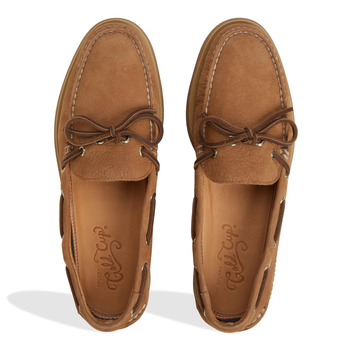 Gold Cup™ Authentic Original™ 1 Eye Boat Shoe Light Brown | Sperry
