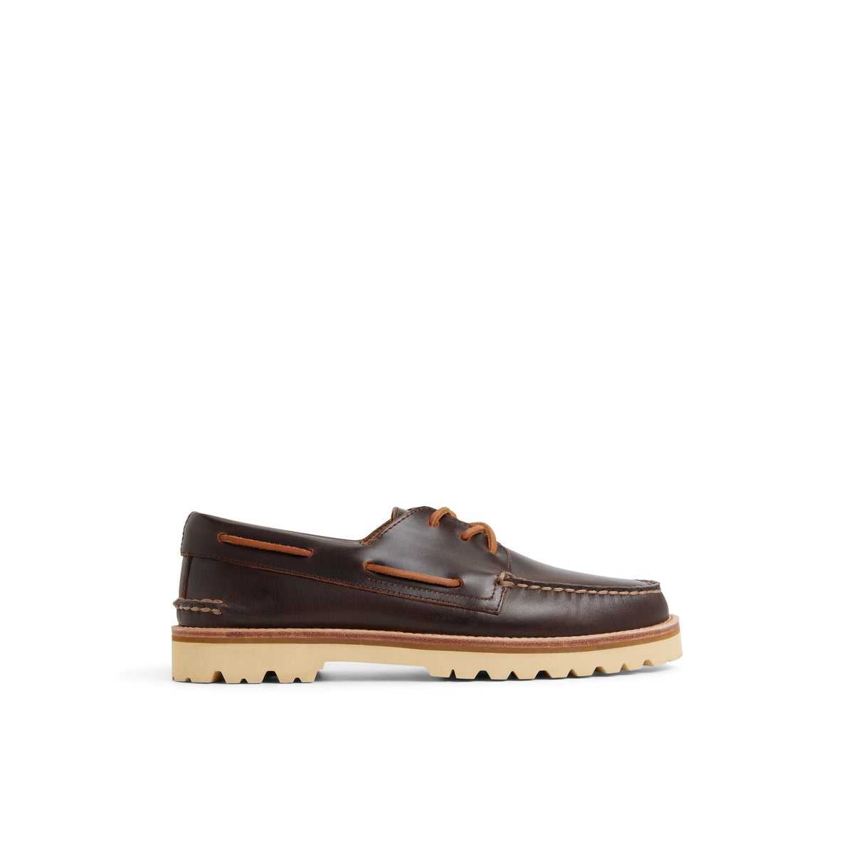 Authentic Original™ 3-Eye Lug Boat Shoe Brown | Sperry