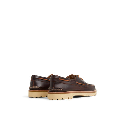 Authentic Original™ 3-Eye Lug Boat Shoe Brown | Sperry
