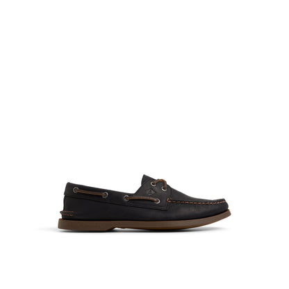 Authentic Original™ 2-Eye Lace Boat Shoe Other Black | Sperry