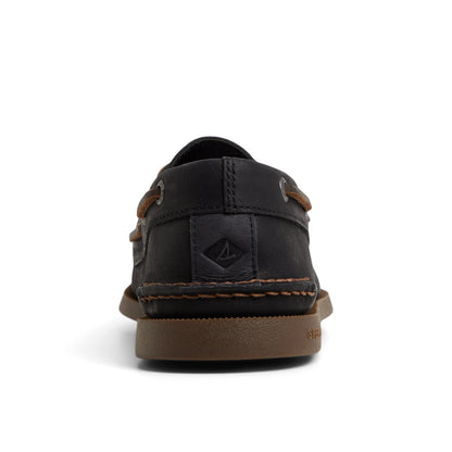 Authentic Original™ 2-Eye Lace Boat Shoe Other Black | Sperry