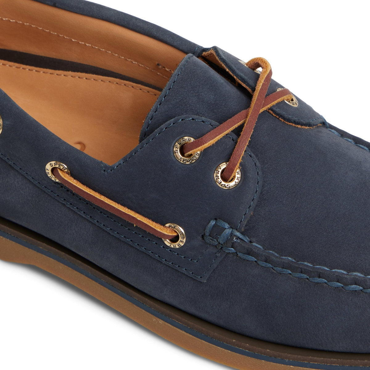 Gold Cup™ Authentic Original™ 2-Eye Boat Shoe Navy 2 | Sperry