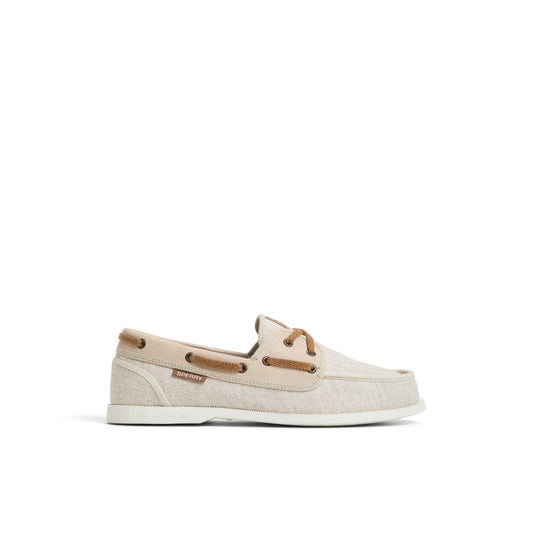 Helmsman Boat Shoe Natural | Sperry