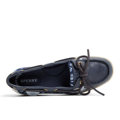 Angelfish 1 Eye Boat Shoe Floral | Sperry