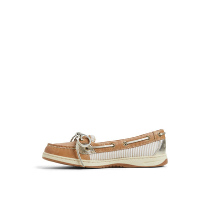 Angelfish 1 Eye Boat Shoe Light Beige | Sperry
