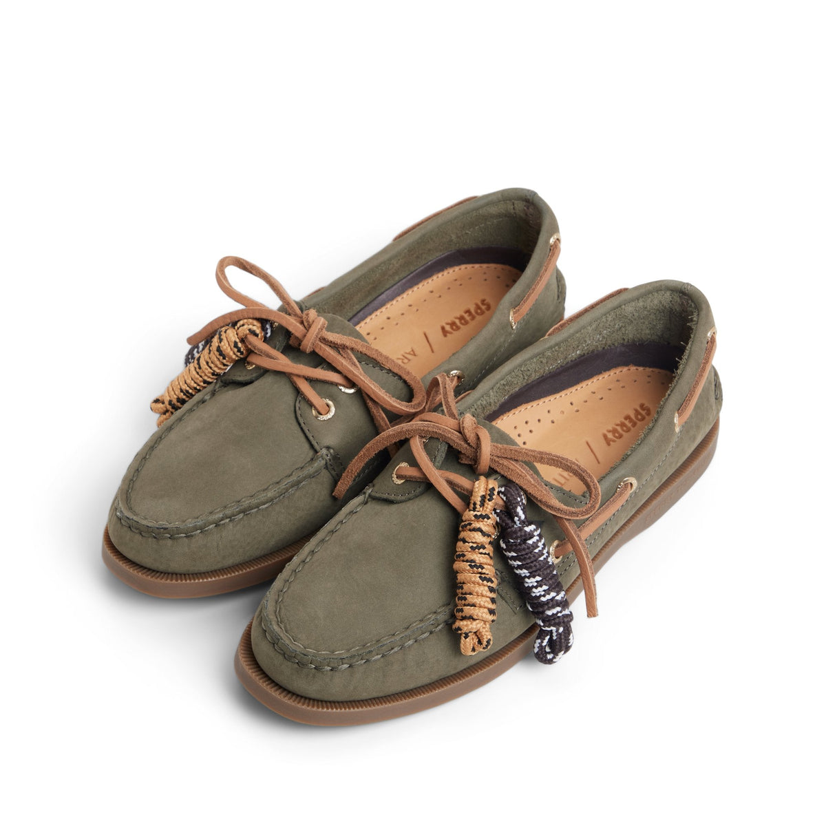 Sperry x Aritzia Authentic Original™ 2-Eye Boat Shoe Olive | Sperry