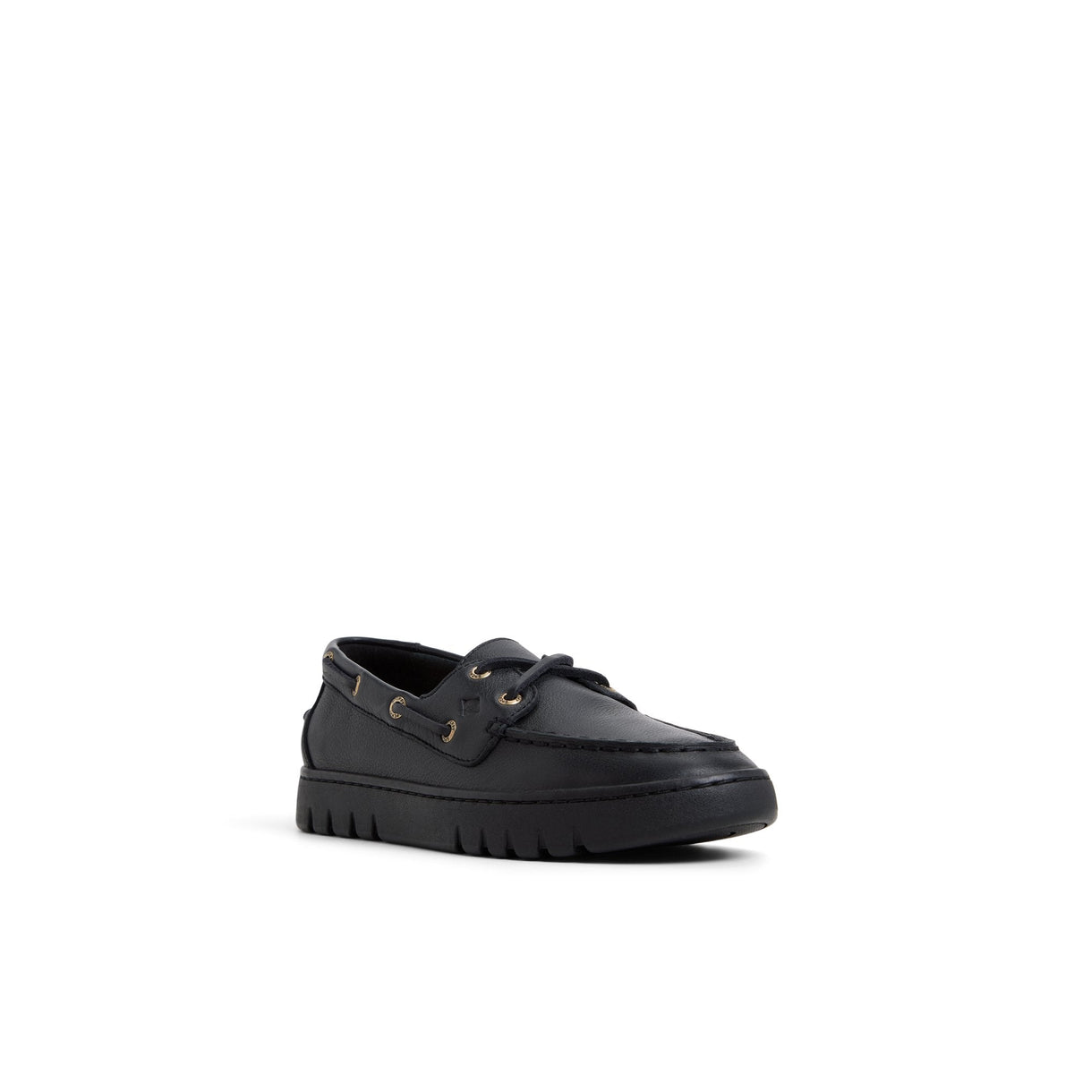 Keely Boat Shoe Black Black | Sperry