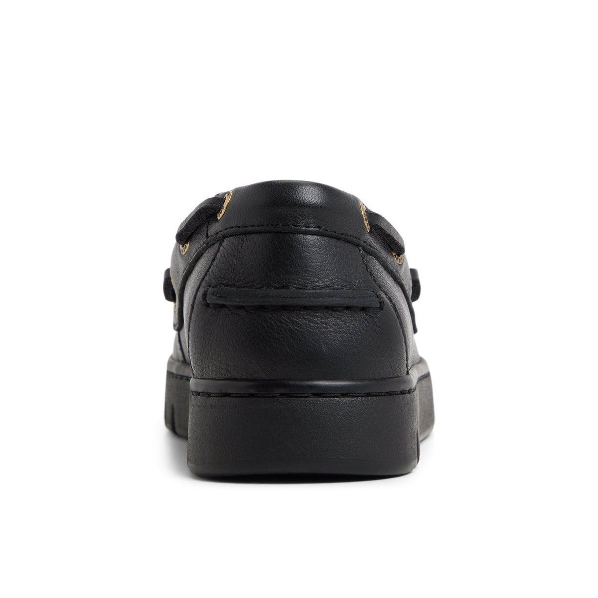 Keely Boat Shoe Black Black | Sperry