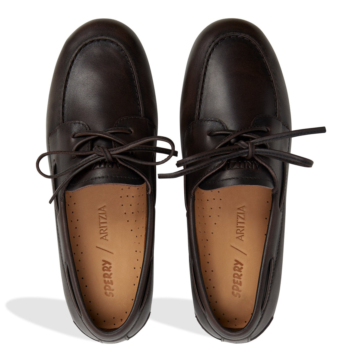 Sperry x Aritzia Slim Boat Shoe Black Combo | Sperry