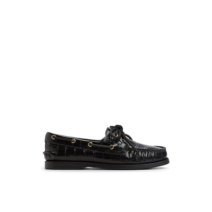 Authentic Original™ 2 Eye Boat Shoe Black | Sperry