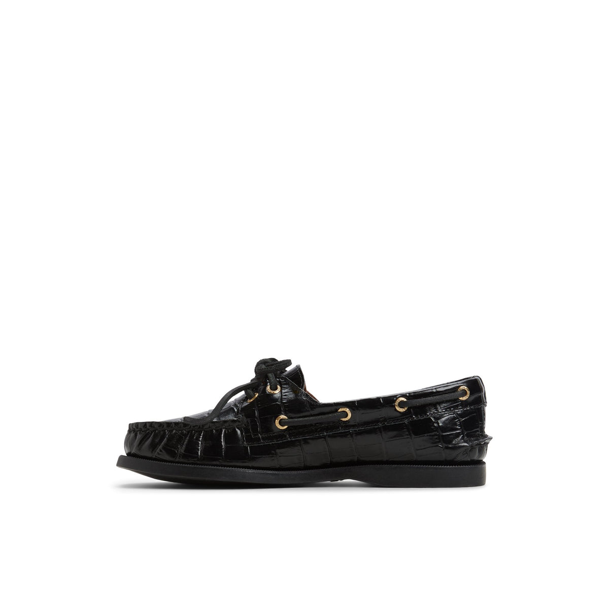 Authentic Original™ 2 Eye Boat Shoe Black | Sperry