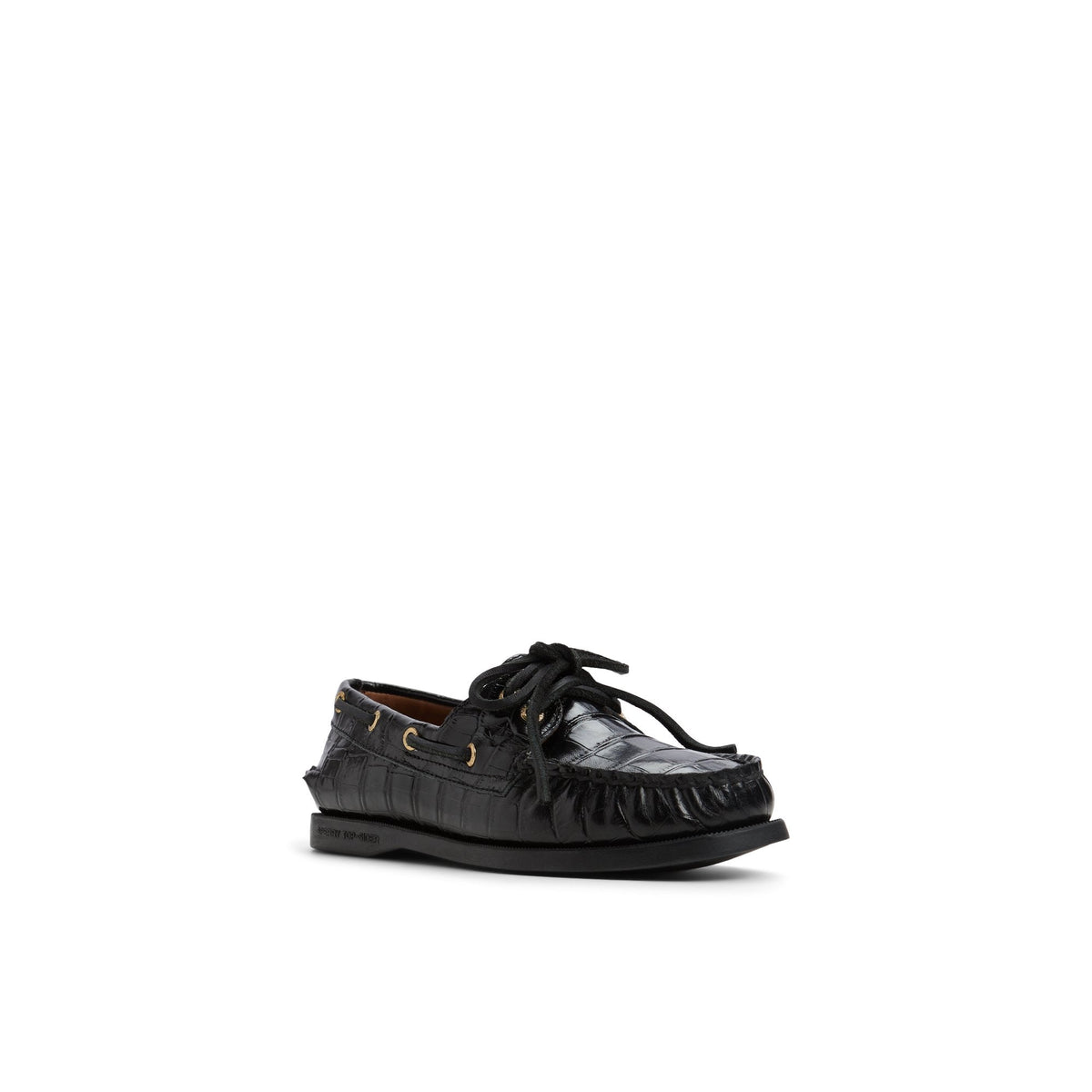 Authentic Original™ 2 Eye Boat Shoe Black | Sperry
