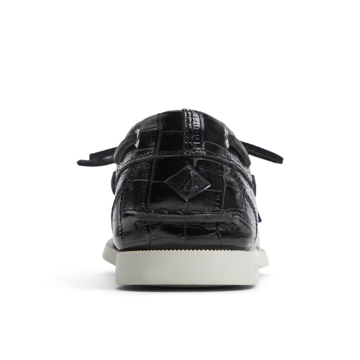 Authentic Original™ 1 Eye Boat Shoe Black Women's Leather | Sperry