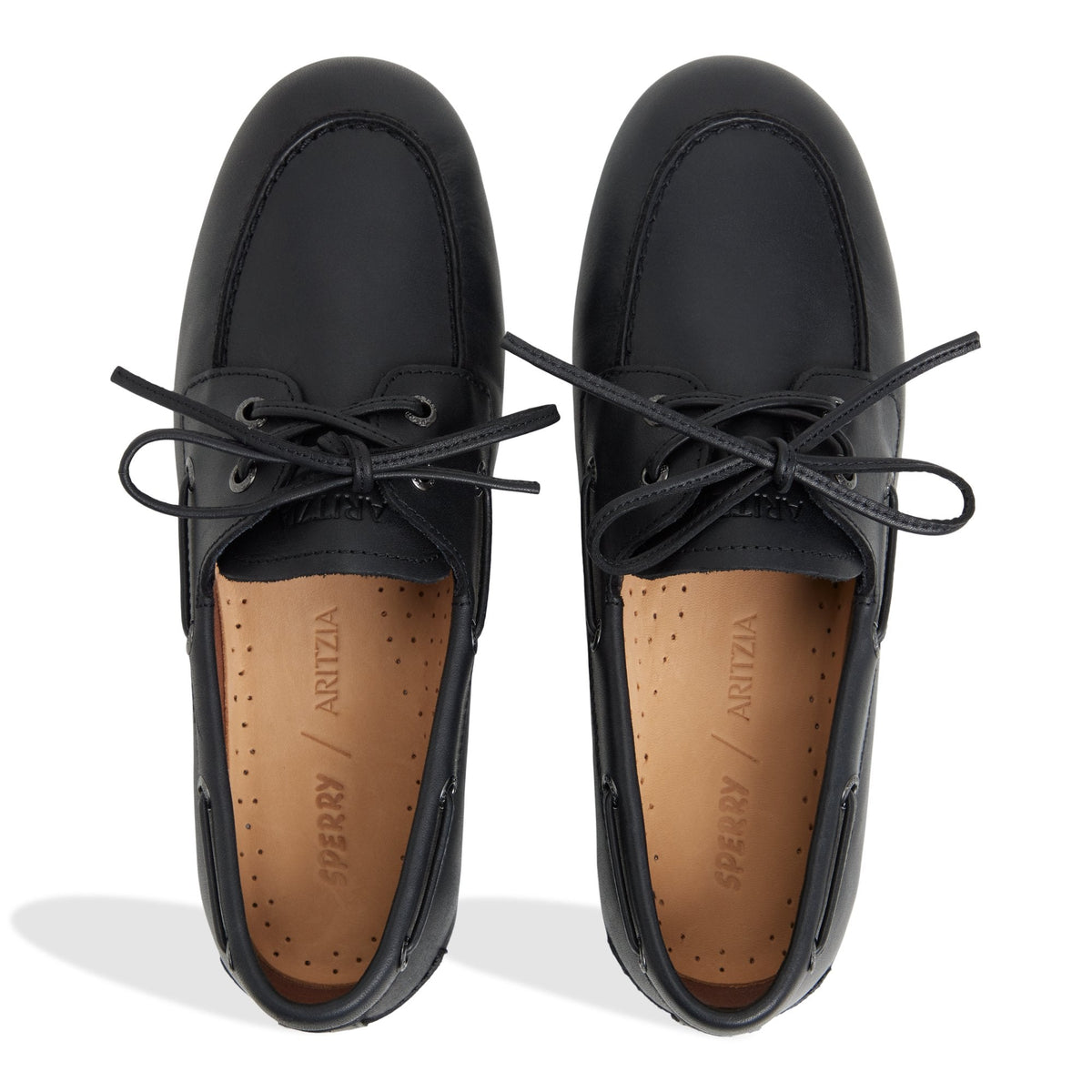 Sperry x Aritzia Slim Boat Shoe Black | Sperry
