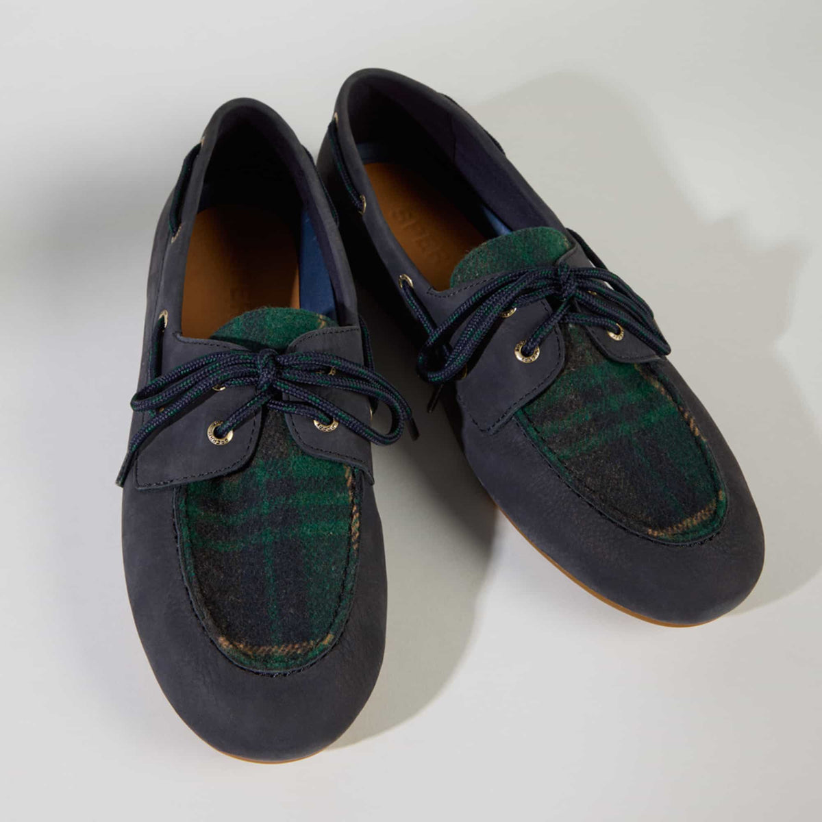 Slim Boat Shoe Navy Multi | Sperry