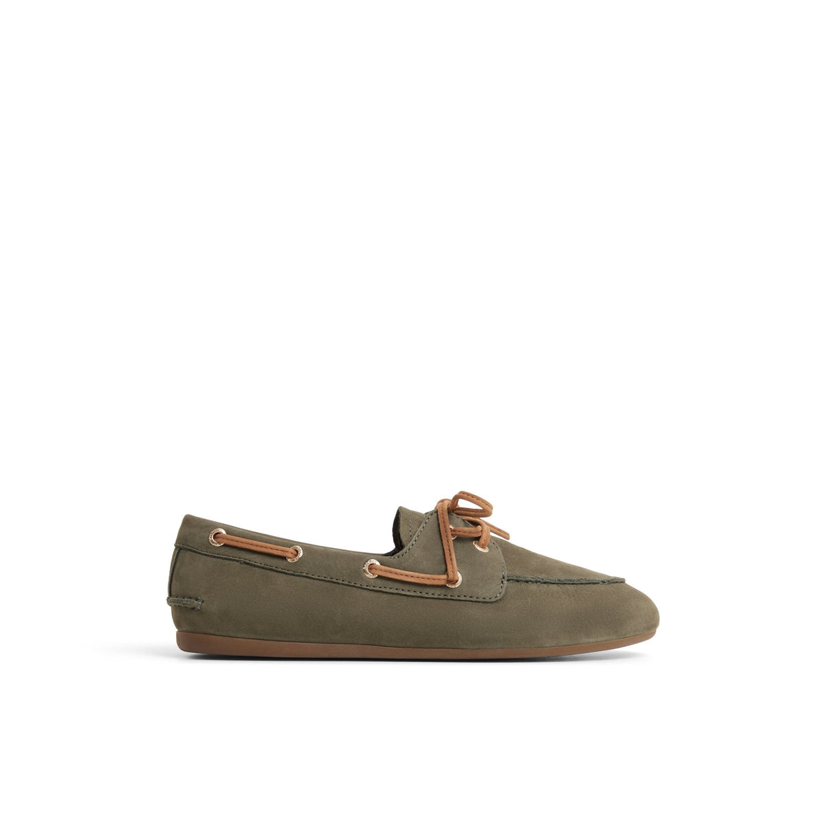 Sperry x Aritzia Slim Boat Shoe Olive | Sperry