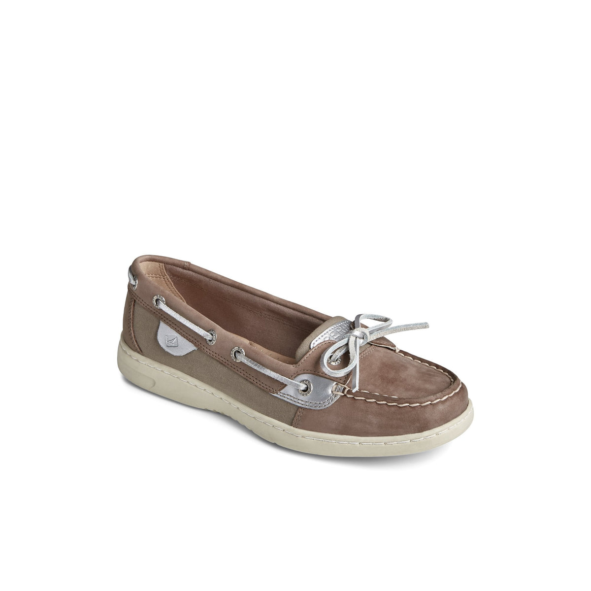 Angelfish Boat Shoe Light Grey | Sperry