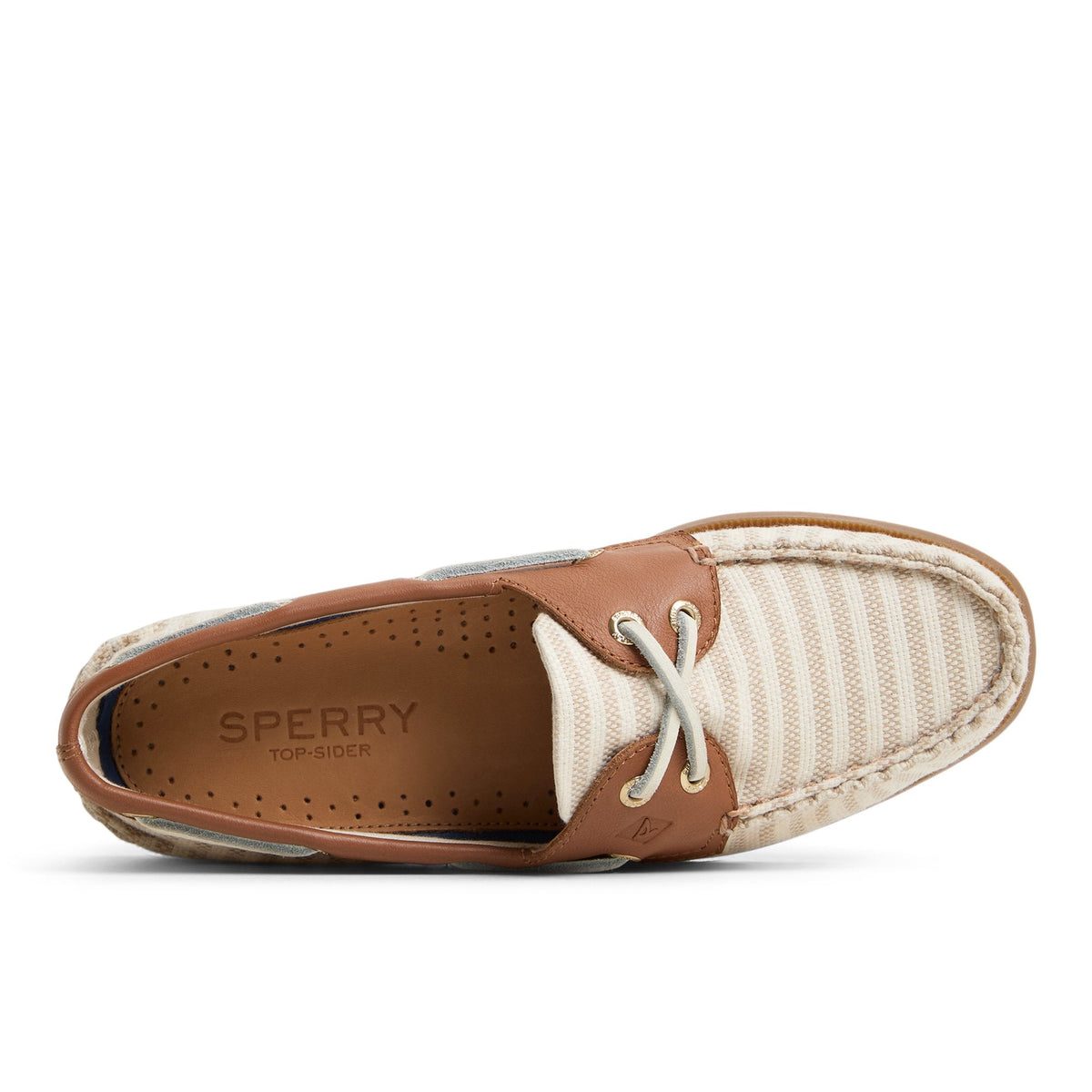 Authentic Original™ 2 Eye Boat Shoe White/Bone Women's Women | Sperry