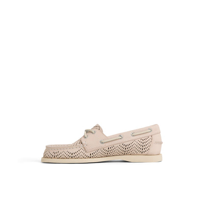 Authentic Original™ 2-Eye Perforated Boat Shoe Light Pink | Sperry